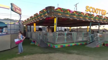 Visit at the Fair Carnival Happy and Scared 4 Year Old Rides Roller Coasters Video for Kids-4-3m-rj