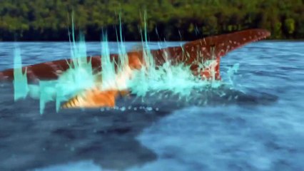 #26 공룡싸움 모사사우루스 VS 공룡가족 (Mosasaurus vs dino family) kids education, Collecta figure-9Ape