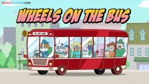 Wheels On The Bus Go Round And Round - 3D Animation Kids Songs | Nursery Rhymes for Child