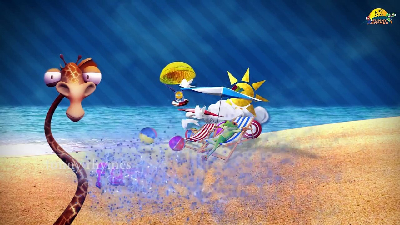 Животные атаки детски цвета динозавры Семья палец для питомник рифмы акулы песни против |