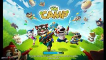 Talking Tom Camp gameplay - Treehouse 4 - new troops - mobile game ftom Outfit7