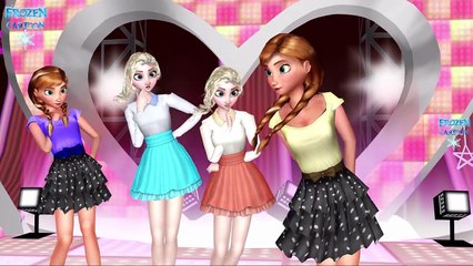 Frozen Elsa Cartoon Hokey Pokey Dance for Children | Twinkle Twinkle Little Star Nursery R