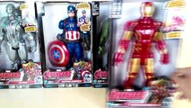 Superhero Marvel - Titan hero Tech -  Hulk vs Iron Man, Ultron, Captain America #SurpriseEggs4k-Ltcpl