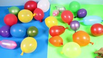Surprise Balloons with Toys Mickey Mouse Spider-Man Peppa Pig Angry Birds Disney Princess Eggs-JS