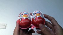 3 Kinder Joy Surprise Eggs Unwrapping Toys and Chocolate Ferrero--KXFW