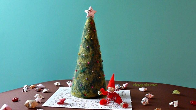 DIY Cómo hacer un Árbol de Navidad, Christmas Tree