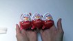 3 Kinder Joy Surprise Eggs Unwrapping Toys and Chocolate Ferrero--KXF