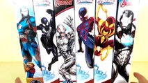 Titan hero series, Superhero marvel toys, Ultimate Spider man vs Ultron vs War machine,hot kids toys-Yg