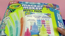 Crayola Marker Maker - Make your own markers in tropical colors! - Unboxing