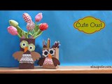 Ideas de Regalo para el Día de la Madre y el Día del Padre, Cute Owl Crafts,