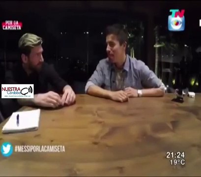 Lionel Messi y Luis Suárez en el programa ‘Por la camiseta’ del Canal 10 de Uruguay-0