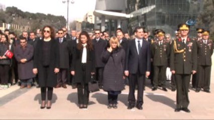 Çanakkale Şehitleri 102'nci Yılında Bakü'de Anıldı