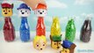 Superhero Bottles Finger Family Nursey Rhymes Surprise Toys Learn Colors for Kids Baby Chi