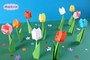 DIY, Cómo Hacer Tulipanes de Papel, Pequeños Tulipanes de Papel