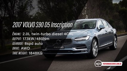 2017 Volvo S90 D5 (2.0TTD) 0-100km_h & engine sound-6lvGIdZ3CLc
