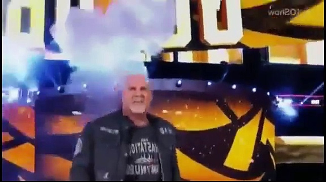 Brock Lesnar Attacks Goldberg & Roman Reigns Saves Goldberg dailymotion