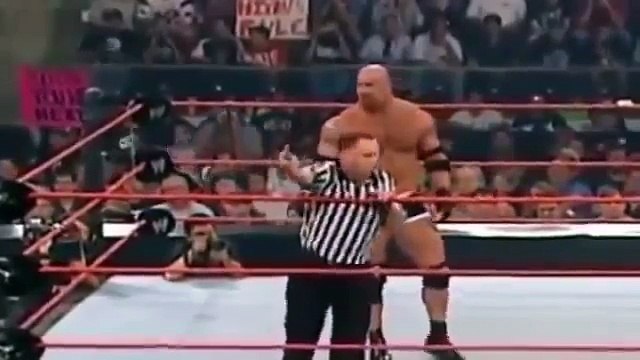 Goldberg vs Triple H WWE CHAMPIONSHIP Match -dailymotion