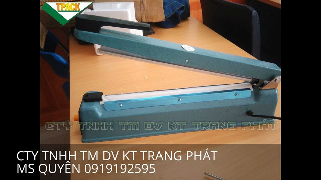 Máy hàn miệng túi dập tay TPACK