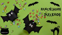 Manualidades para Halloween- Día de los Muertos, Dulcero Murciélago