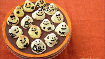 Recetas Dulces para Halloween y el Día de los Muertos, Fantasmas de Coco y Chocolate Blanco