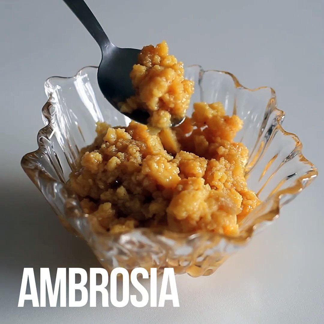 Receita tradicional de ambrosia