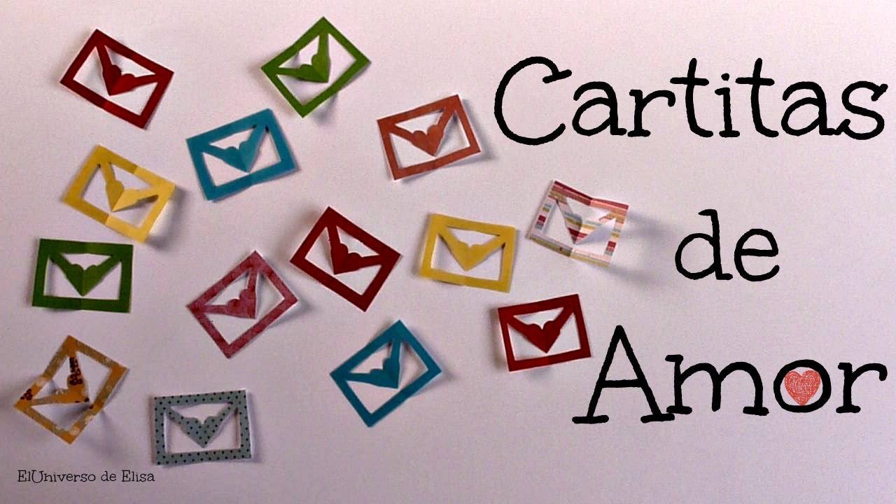 Manualidades para San Valentín, Día del Amor y la Amistad, Cartitas de Amor Kirigami