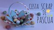 Manualidades para Pascua, Cesta Scrap para Pascua, Amazing Easter Basket