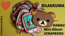 Rilakkuma Mini Álbum, Kawaii Scrapbooking Album Tutorial, Kawaii Crafts, Cute Scrapbook Ideas