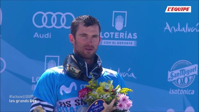 ChM 2017 freestyle et snowboard à Sierra Nevada, snowboard cross H, 12 mars 2017, les 4 runs de Pierre Vaultier