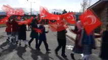 Erzurum - Öğrenciler, Nene Hatun ve Şehitlerin Mezarını Ziyaret Etti
