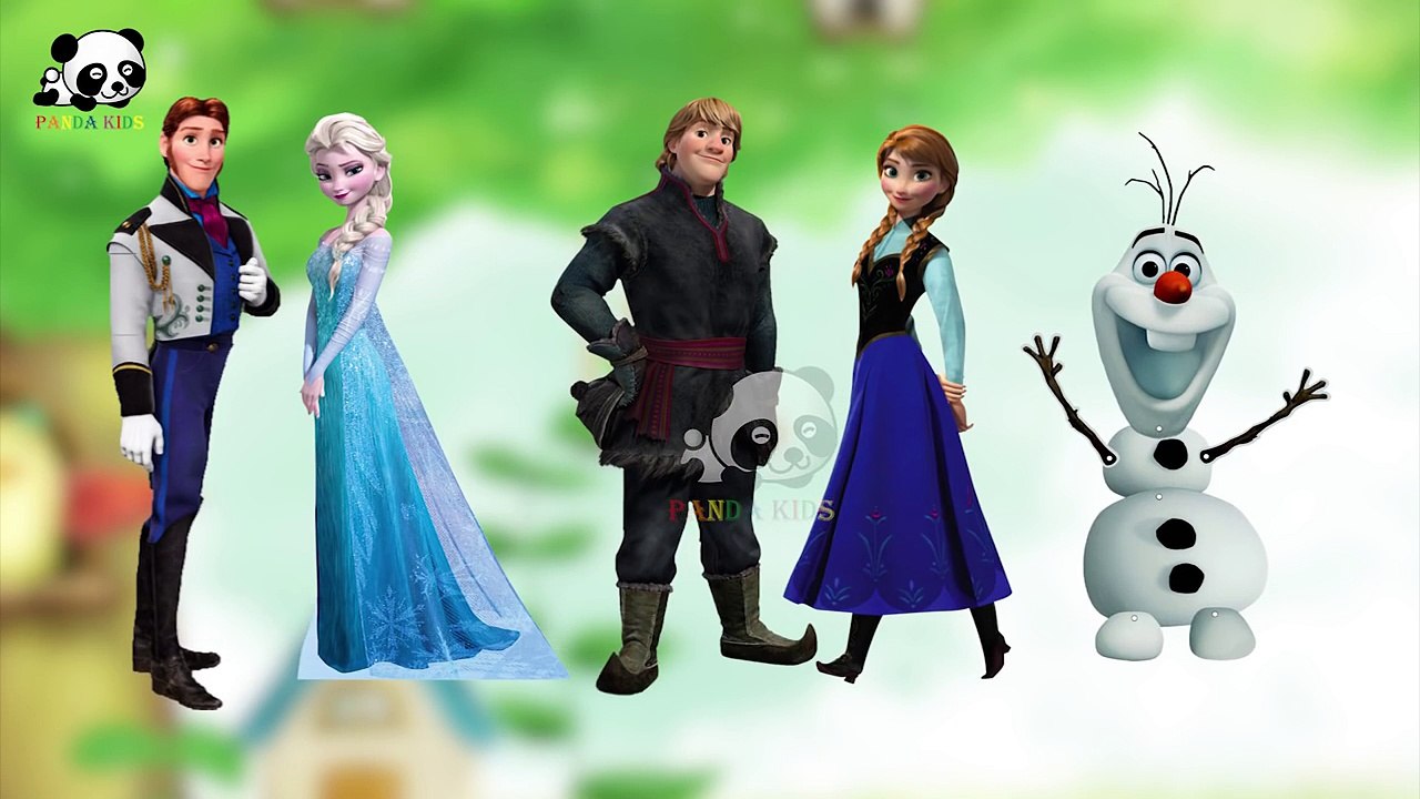 Disney Frozen Transforms Scooby-Doo Finger Family Songs - Nursery Rhymes Lyric & More - Pa