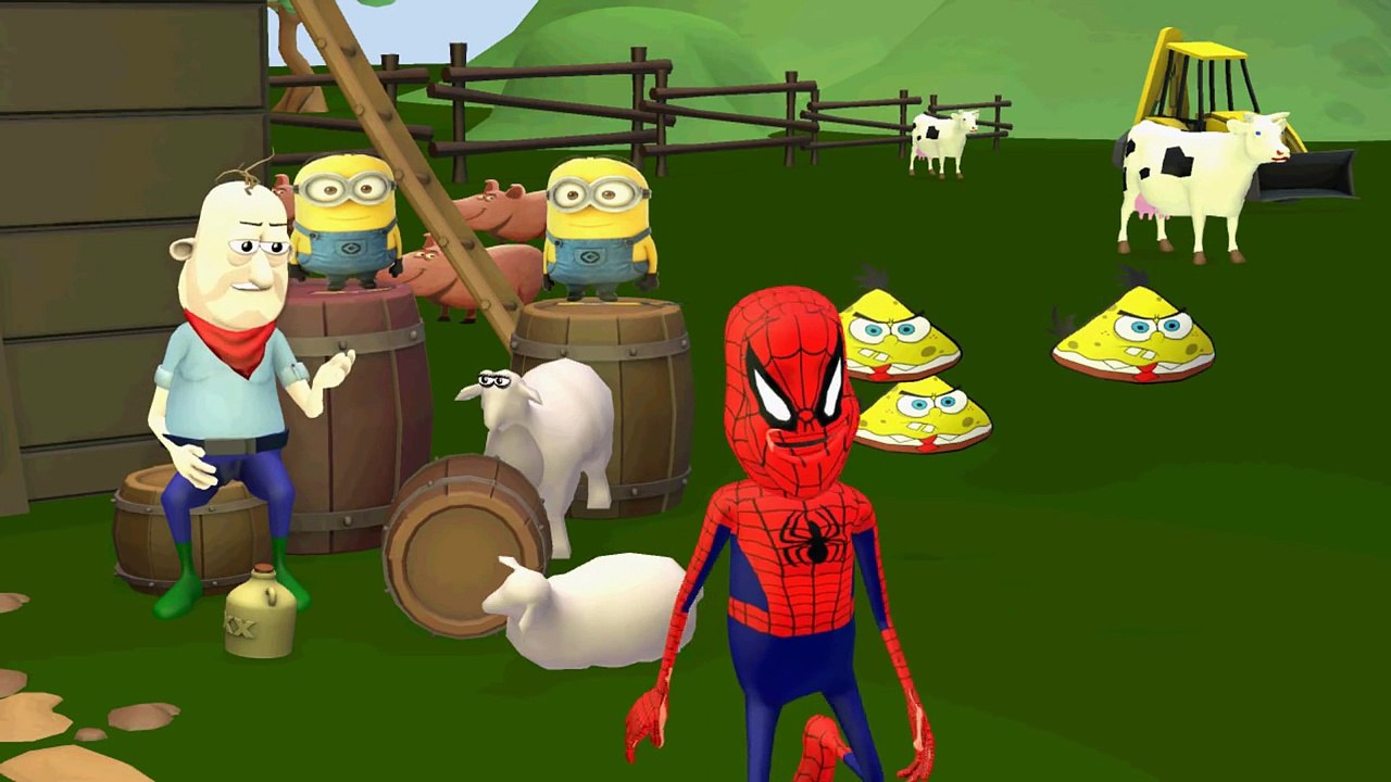 Gummy Bear Song Nursery Rhyme: Iron Man, Batman, Spiderman - Kids Playground