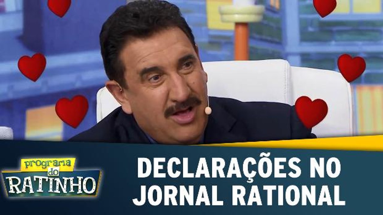 Ratinho recebe declaração de telespectadora