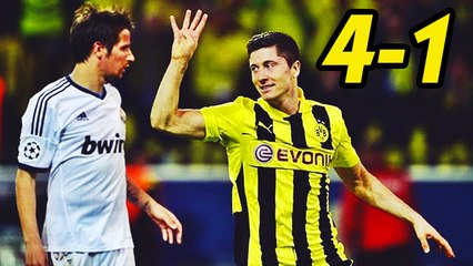 Dortmund vs Real Madrid 4-1 ● All Goals and Highlights Champions League 2012-13