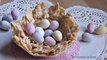 Nidos de Chocolate y Cereales, Recetas para Pascua, Manualidades para Pascua