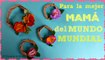 Manualidades para el Día de la Madre, Regalos para el Día de la Madre, Pequeñas Coronitas con Flores