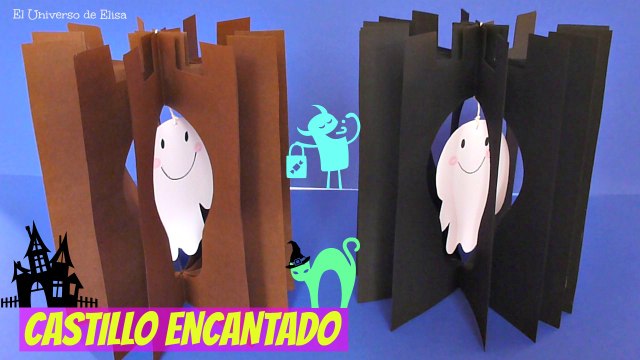 Decoración para Halloween/Día de los Muertos, Castillo Encantado, Ghost Castle Decoration