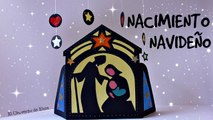 Manualidades para Navidad, Cómo hacer un Portal de Belén de Vidriera de Papel, Nacimiento Navideño