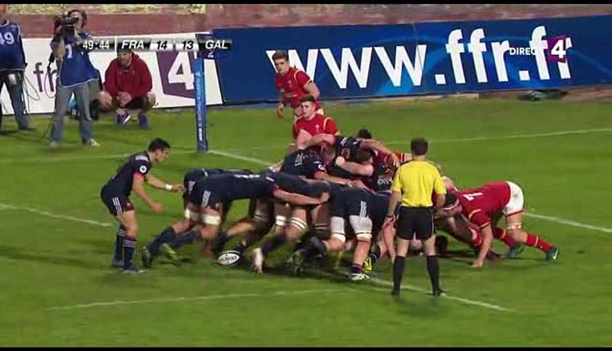 6 Nations U20 - La France domine le Pays de Galles (40-20)