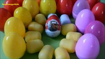 30 surprise eggs toy unboxing Kinder überraschungseier, apertura Uova