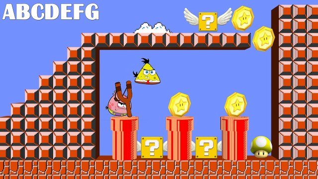 Сердитый птицы цвета английский в в в в обучение марио Губка Боб квадратные Штаны преподавание с мир