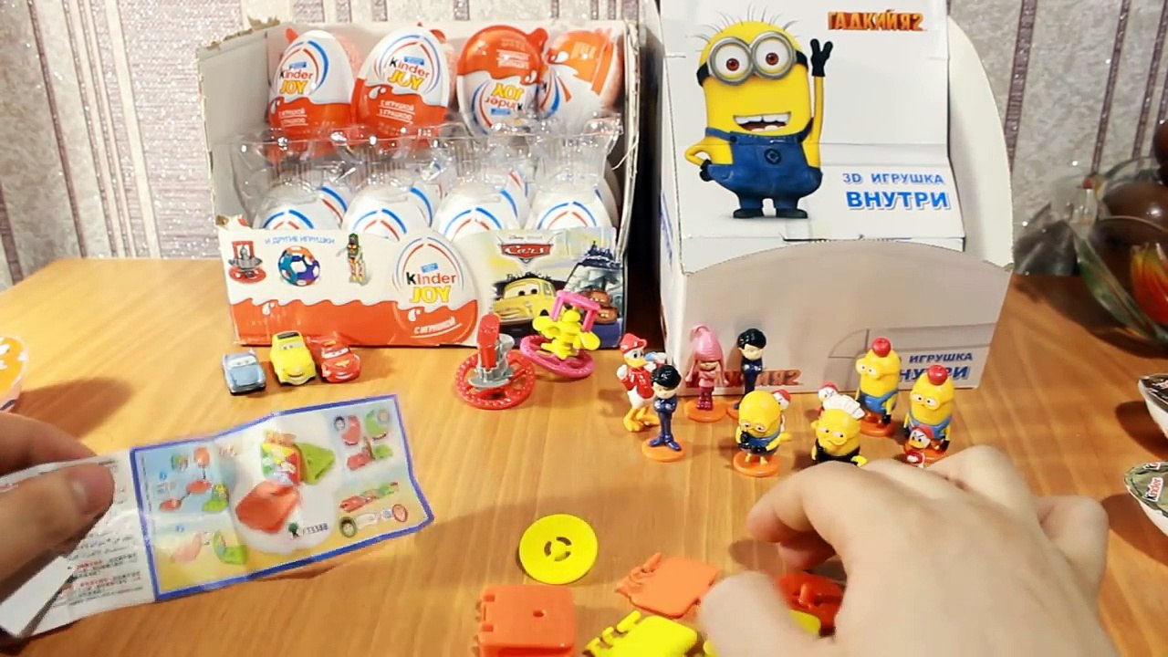 Миньоны сюрприз Игрушки презренный меня 2. миньоны играть-DOH