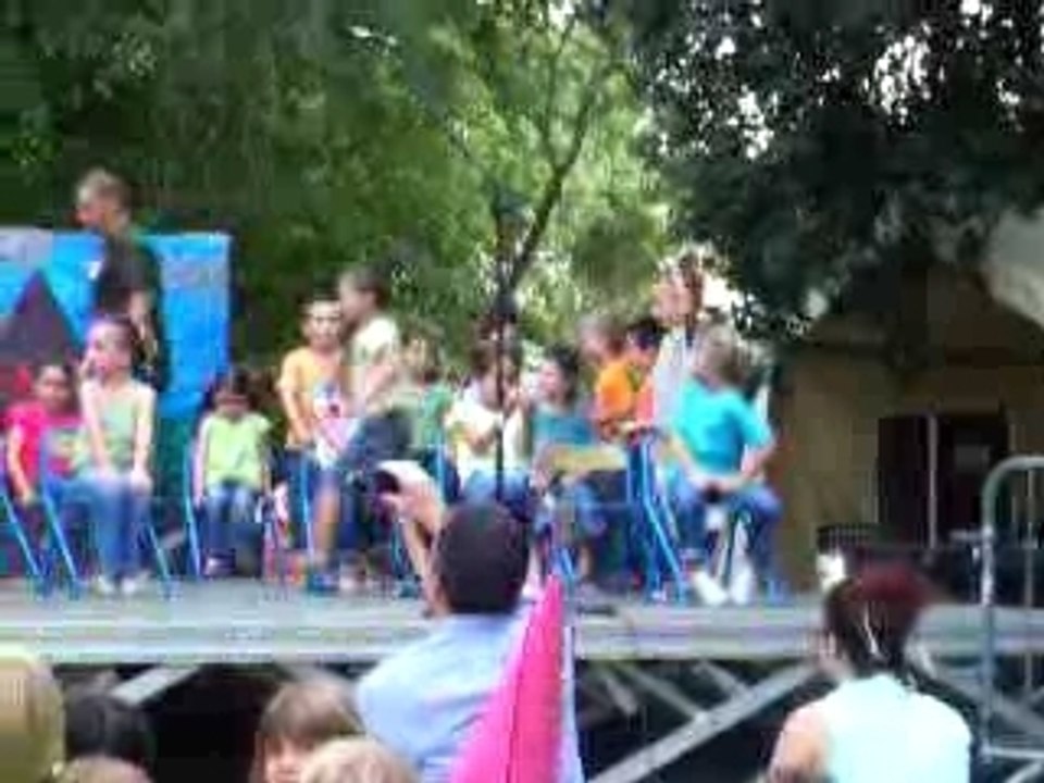 Spectacle de cloture de la fin des centres Carquefou 2007