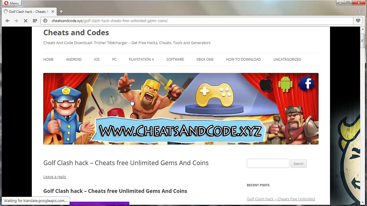 How to get Golf Clash hack unlimited gems and coins for ios/android