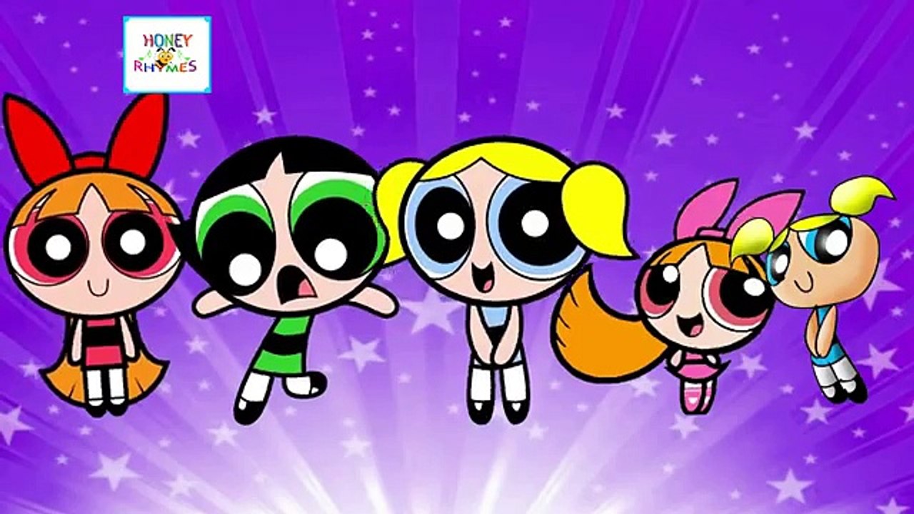 POWERPUFF GIRLS Nursery Rhymes for Children! | Powerpuff Girls Finger Family Song | Lil Ab
