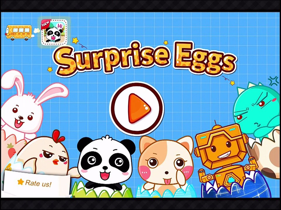 Андроид программы Детский автобус Лучший Лучший Яйца бесплатно Игры Игры Дети кино панда сюрприз