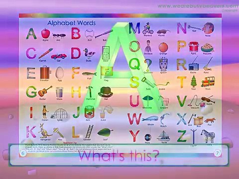 в и к азбука алфавит яблоко Дети для акустика Песня песни звуки два с слова