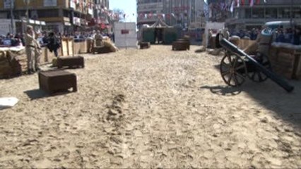 Çanakkale Savaşı, Gaziosmanpaşa Meydanı'nda Yeniden Canlandırıldı