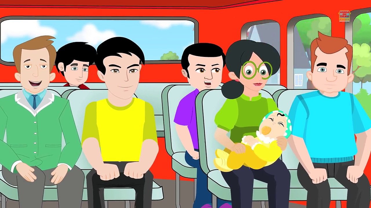 Wheels On The Bus Childrens Nursery Rhymes- Kids & Baby Songs