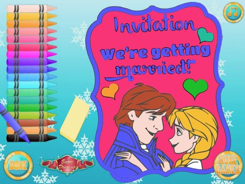 И Эльза Фрост замороженные игра разъем идеальный Принцесса предложение свадьба ♥ ♥ ♥